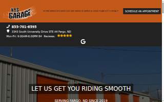NBS Garage website