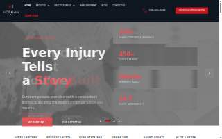 Horgan Law Firm website
