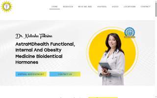 Dr. Natasha Fuksina AstraMDhealth Functional, Internal And Obesity Medicine Bioidentical Hormones website