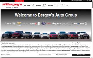 Bergey's Truck Centers website