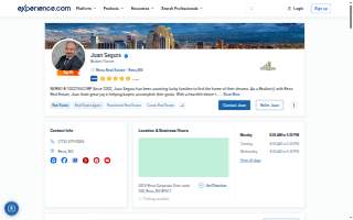 Juan Segura-Reno Real Estate Corp website