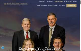 The Henry Law Firm website