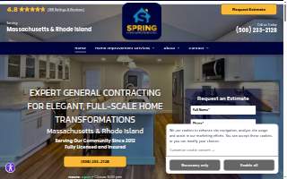 Spring Home Improvement Inc website