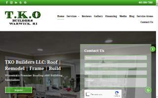TKO Builders website