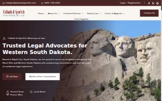 Colbath & Sperlich Attorneys at Law website