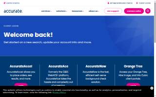 Accurate Auto Service of Newark website