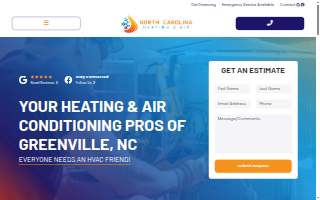 N & C Heating and Air LLC website
