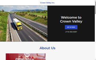 Crown Valley Inc. website