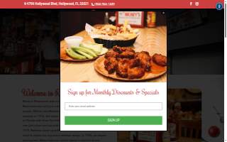 Rickys HVAC Services website