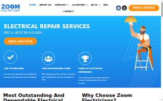 Zoom Electricians of Indio website