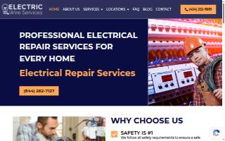 Electric Wire Services of Indio website