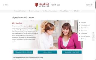 Digestive Health Center in Redwood City website