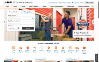 U-Haul Neighborhood Dealer of Junction City website