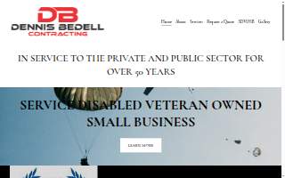 Dennis Bedell Contracting website