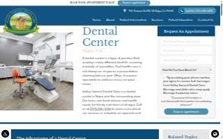 Valley Harvest Dental Care website