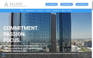 Allied Tax Group website