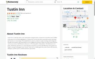 Tustin Inn website
