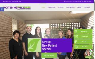 Voitenko Wellness website