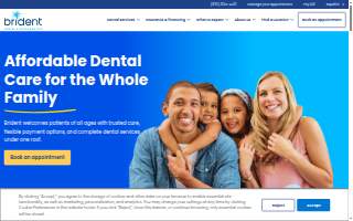 Smile Center Dental website