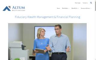 Altum Wealth Advisors | S. Cliadakis, CFP® website