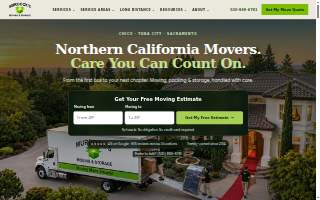 Murdock's Moving & Storage website