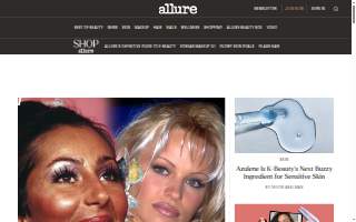 Allure Salon of Smyrna website