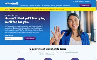Jackson Hewitt Tax Service of Baldwin Park website