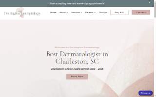 Derrington Dermatology website