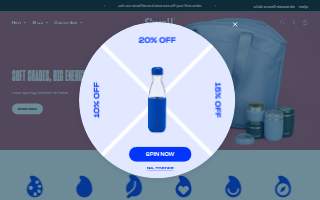 Swell Nitro Coffee website