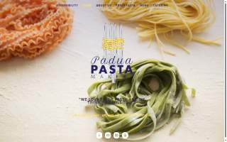 Padua Pasta Makers website