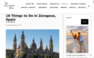Zaragoza Trucking website