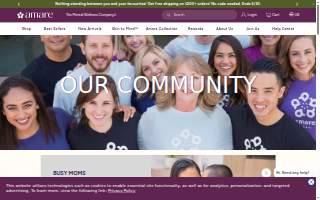 Amare Dental Family Dentistry website