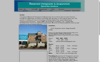 Advanced Chiropractic San Ramon website