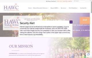 HAWC Gym website