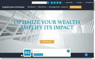 Robertson Stephens - San Ramon website