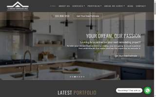 Y Group Remodeling website