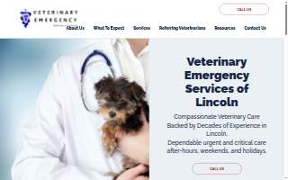 Veterinary Emergency Group website