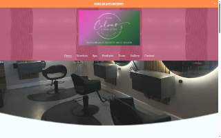 The Colour Chemistry Salon & Spa website