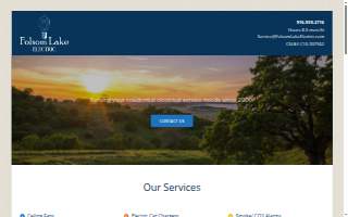 Folsom Lake Electric website