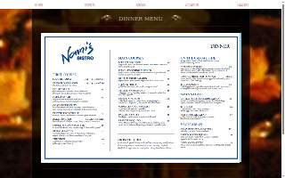 Nonni's Bistro website