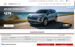 Folsom Chevrolet website