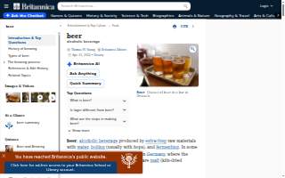 Beer Baron Bar & Kitchen website