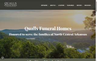 Qualls Law Firm website