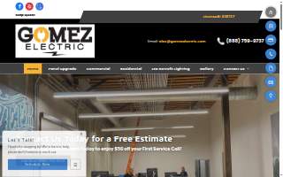 Gomez Electric website