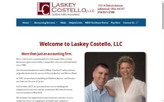 Laskey Costello, LLC Certified Public Accountants of Lakewood website