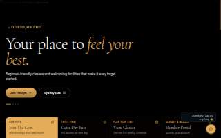 The Gym Lakewood website