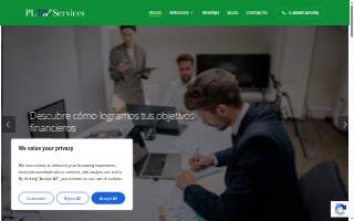 PL Tax Services website