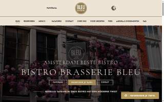 Bleu Sage Cafe website