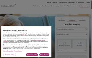 CommonSpirit Primary Care Thornton website