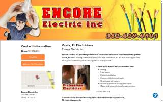 Encore Electric Inc website